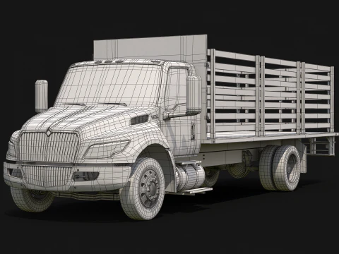 Pianale pianale internazionale MV 2023 Modello 3D