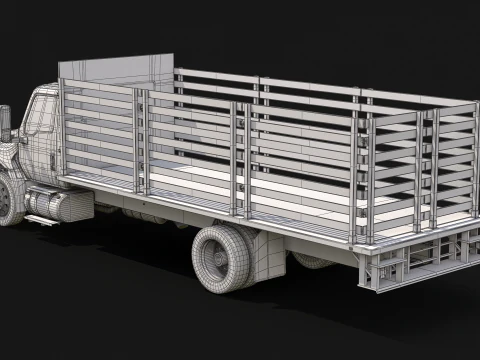 Pianale pianale internazionale MV 2023 Modello 3D