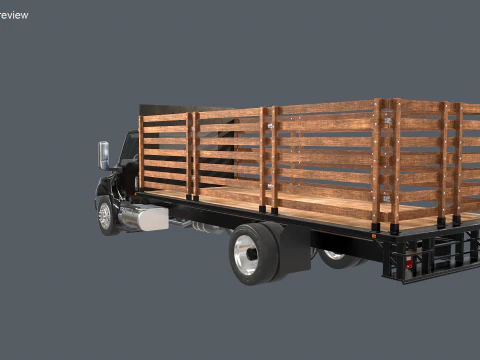 Pianale pianale internazionale MV 2023 Modello 3D