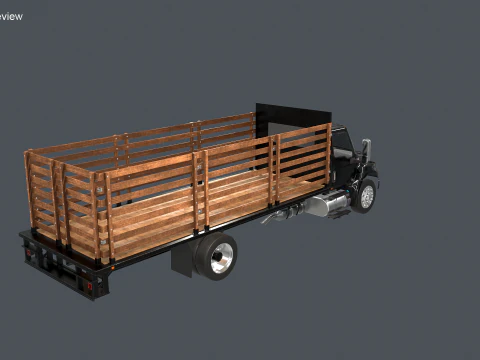 Pianale pianale internazionale MV 2023 Modello 3D