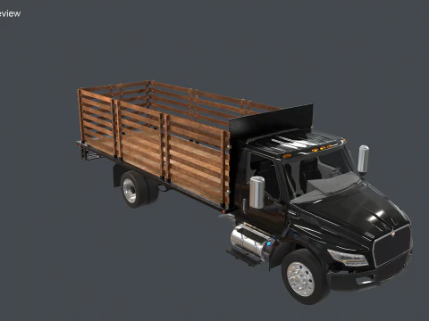 Pianale pianale internazionale MV 2023 Modello 3D