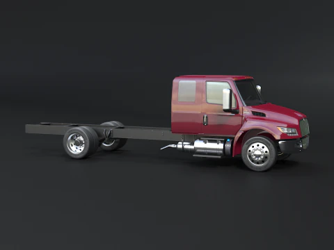 Cabina estesa internazionale MV Modello 3D