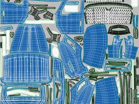 Camion elettrico internazionale eMV Box Modello 3D