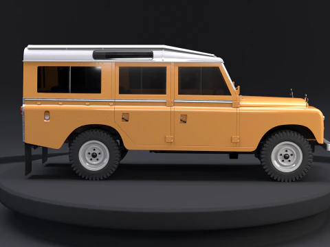 Land Rover Series III 3D Model