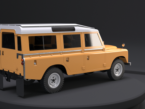 Land Rover Series III 3D Model