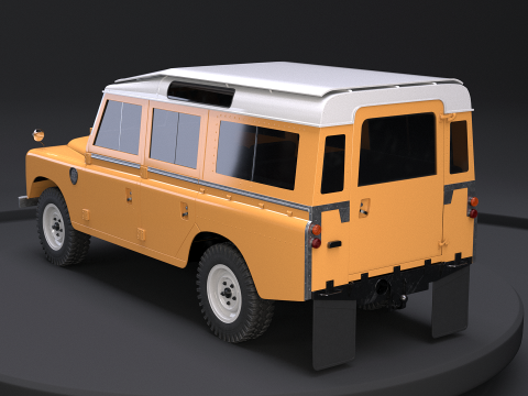 Land Rover Series III 3D Model
