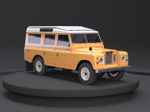 Land Rover Series III 3D Model