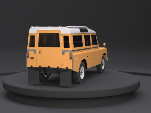 Land Rover Series III 3D Model