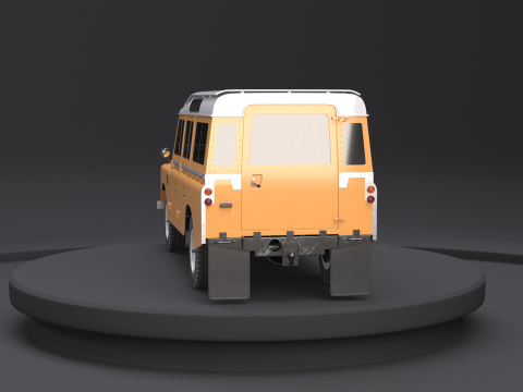 Land Rover Series III 3D Model