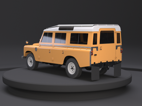 Land Rover Series III 3D Model