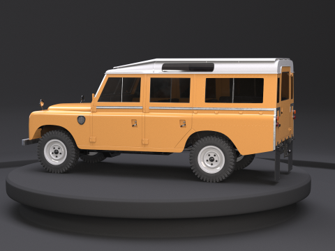 Land Rover Series III 3D Model