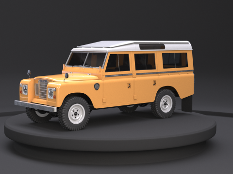 Land Rover Series III 3D Model