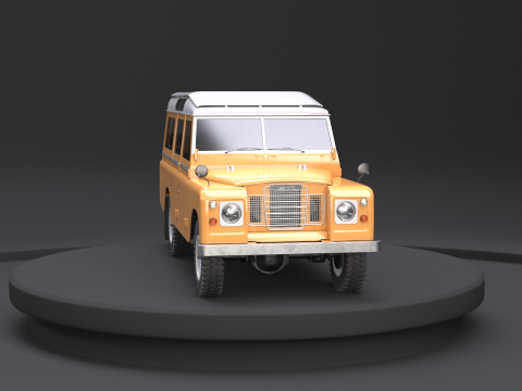 Land Rover Series III 3D Model