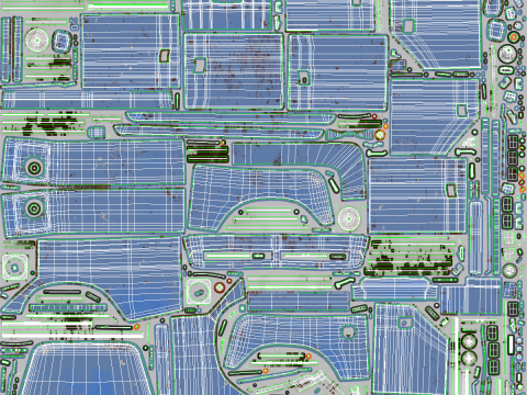 Land Rover Serie III arrugginita Modello 3D