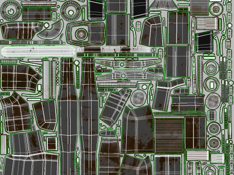 Land Rover Serie III passo corto vecchio Modello 3D