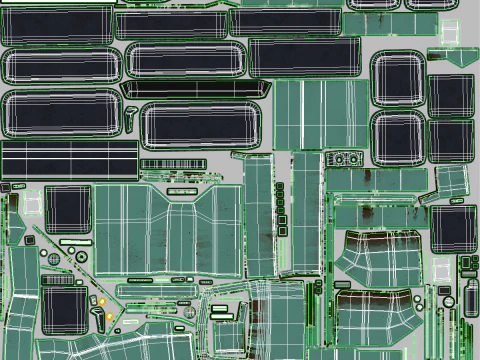 Land Rover Serie III passo corto vecchio Modello 3D