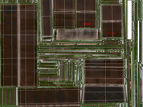 Corpo dell'autocarro con cassone ribaltabile orizzontale Modello 3D