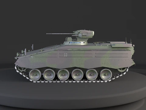 Marder 1 A3 Bundeswehr Modelo 3D
