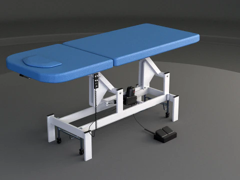 Lettino per visita medica Modello 3D