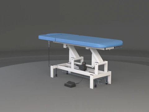 Lettino per visita medica Modello 3D