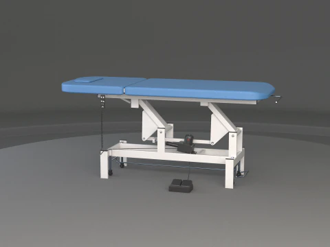 Lettino per visita medica Modello 3D