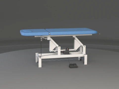 Lettino per visita medica Modello 3D