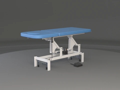 Lettino per visita medica Modello 3D