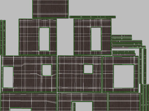 Modern Barn Style House 3D Model