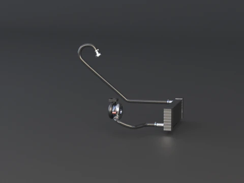 Sistema di turbocompressore Modello 3D