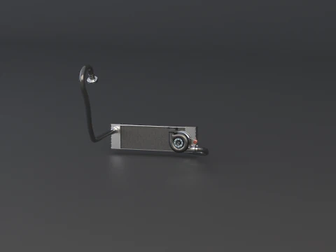 Sistema di turbocompressore Modello 3D