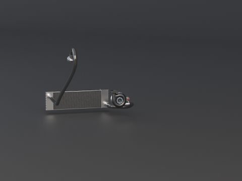 Sistem Turbocharger Model 3D