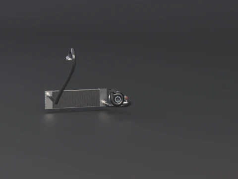 Sistema di turbocompressore Modello 3D