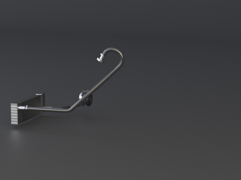 Sistem Turbocharger Model 3D