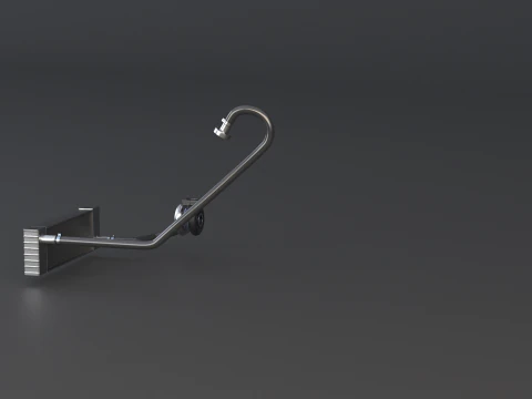 Sistema di turbocompressore Modello 3D