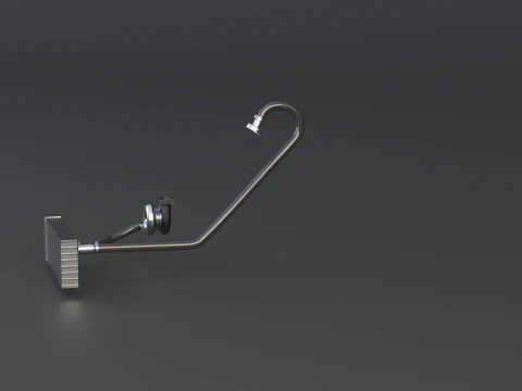 Sistema di turbocompressore Modello 3D