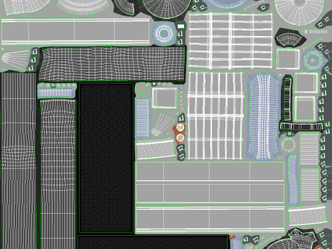 Sistem Turbocharger Model 3D