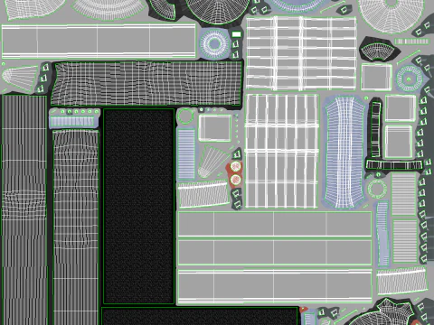 Sistema di turbocompressore Modello 3D