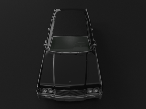 1966 年リンカーン コンチネンタル エグゼクティブ リムジン 3Dモデル