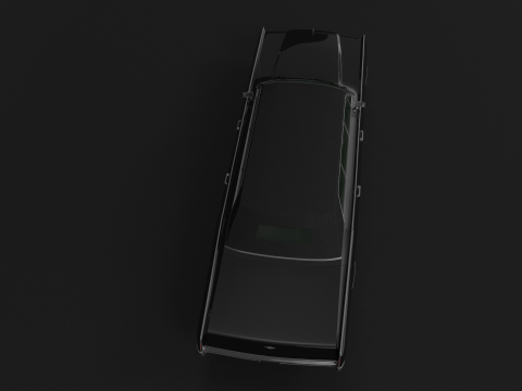 1966 年リンカーン コンチネンタル エグゼクティブ リムジン 3Dモデル