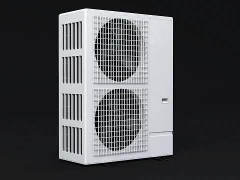 Air Heat Pump 3D Model