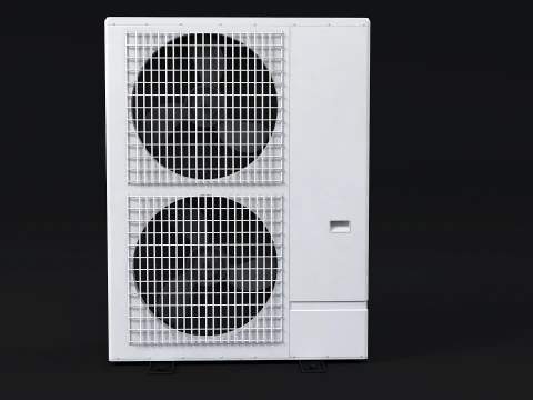 Air Heat Pump 3D Model
