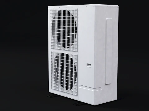 Air Heat Pump 3D Model