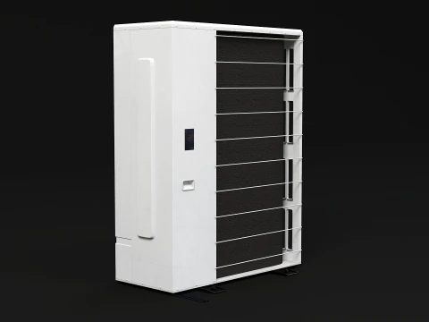 Air Heat Pump 3D Model