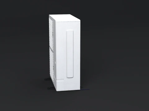 Air Heat Pump 3D Model