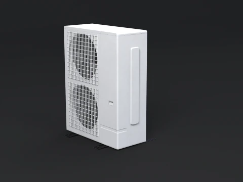 Air Heat Pump 3D Model