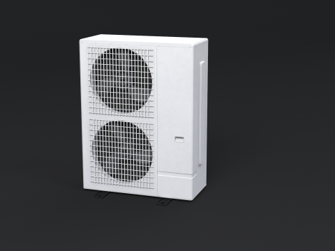 Pompe &agrave; chaleur &agrave; air Modèle 3D