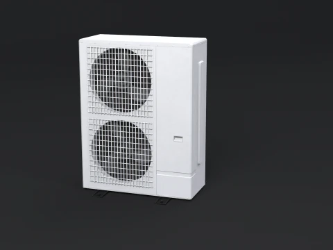 Air Heat Pump 3D Model