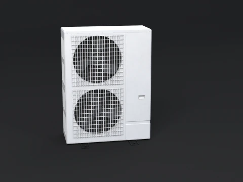 Air Heat Pump 3D Model