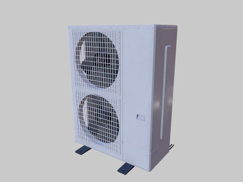 Air Heat Pump 3D Model