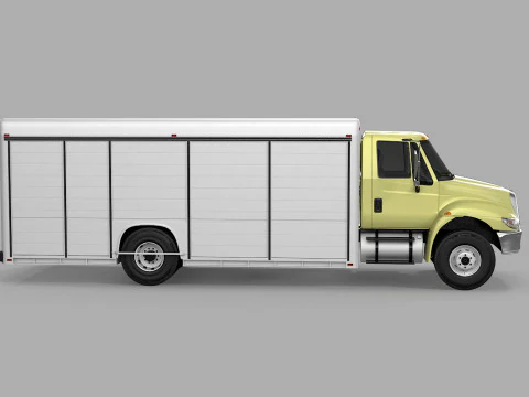 Camion per la consegna di bevande Modello 3D